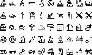 Düzenlenebilir Vuruşlu Yapılandırma Simgeleri Yüksek Kalite Vektör Simgeleri Koleksiyonu. Profesyonel ve Yaratıcı Projeler için ideal.