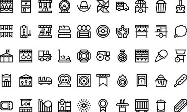 Düzenlenebilir Vuruşlu Adil Simgeler Yüksek Kalite Vektör Simgeleri Koleksiyonu. Profesyonel ve Yaratıcı Projeler için ideal.