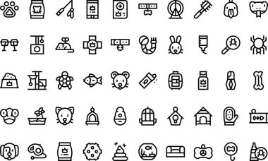 Düzenlenebilir Vuruşlu Yüksek Kalite Vektör Simgeleri Koleksiyonu simgeleri. Profesyonel ve Yaratıcı Projeler için ideal