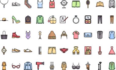 Düzenlenebilir Vuruşlarla Yüksek Kalite Vektör Simgeleri Koleksiyonu. Profesyonel ve Yaratıcı Projeler için ideal.