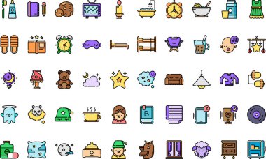 Düzenlenebilir Vuruşlu Yüksek Kaliteli Vektör Simgeleri Koleksiyonu. Profesyonel ve Yaratıcı Projeler için ideal.