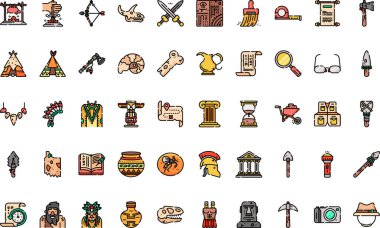 Düzenlenebilir Vuruşlu Yüksek Kaliteli Vektör Simgeleri Koleksiyonu. Profesyonel ve Yaratıcı Projeler için ideal.