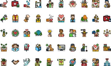 Düzenlenebilir Vuruşlu Yüksek Kaliteli Vektör Simgeleri Koleksiyonu. Profesyonel ve Yaratıcı Projeler için ideal.