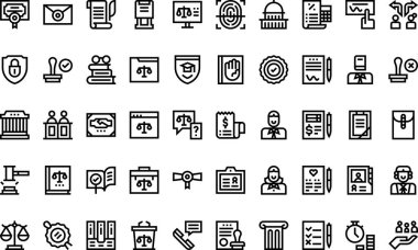 Noter simgeleri: Düzenlenebilir Vuruşlu Yüksek Kalite Vektör Simgeleri Koleksiyonu. Profesyonel ve Yaratıcı Projeler için ideal