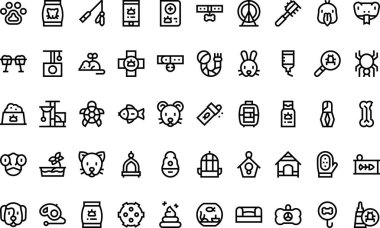 Düzenlenebilir Vuruşlu Yüksek Kalite Vektör Simgeleri Koleksiyonu simgeleri. Profesyonel ve Yaratıcı Projeler için ideal