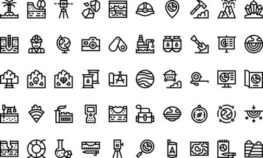 Düzenlenebilir Vuruşlu Yüksek Kaliteli Vektör Simgeleri Koleksiyonu simgeleri. Profesyonel ve Yaratıcı Projeler için ideal.