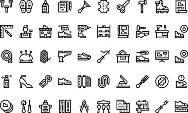 Düzenlenebilir Vuruşlu Yüksek Kaliteli Vektör Simgeleri Koleksiyonu simgeleri. Profesyonel ve Yaratıcı Projeler için ideal.