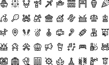  Düzenlenebilir Vuruşlu Yüksek Kaliteli Vektör Simgeleri Koleksiyonu. Profesyonel ve Yaratıcı Projeler için ideal.