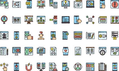 Düzenlenebilir Vuruşlu Kullanıcı deneyimi simgeleri Yüksek Kalite Vektör Simgeleri Koleksiyonu. Profesyonel ve Yaratıcı Projeler için ideal.