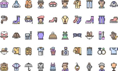 Düzenlenebilir Vuruşlarla Yüksek Kalite Vektör Simgeleri Koleksiyonu. Profesyonel ve Yaratıcı Projeler için ideal.