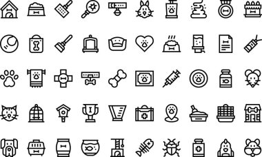 Düzenlenebilir Vuruşlu Yüksek Kalite Vektör Simgeleri Koleksiyonu simgeleri. Profesyonel ve Yaratıcı Projeler için ideal.