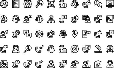 Düzenlenebilir Vuruş ile Merkez Servis simgeleri Yüksek Kaliteli Vektör Simgeleri Koleksiyonu. Profesyonel ve Yaratıcı Projeler için ideal