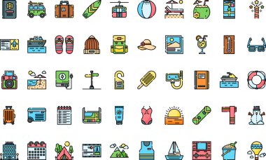 Düzenlenebilir Vuruşlu Tatil simgeleri Yüksek Kalite Vektör Simgeleri Koleksiyonu. Profesyonel ve Yaratıcı Projeler için ideal.