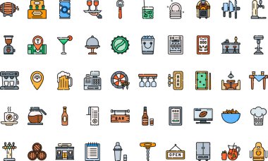 Düzenlenebilir Vuruşlu Yüksek Kalite Vektör Simgeleri Koleksiyonu simgeleri. Profesyonel ve Yaratıcı Projeler için ideal.