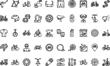 Düzenlenebilir Vuruşlu Yüksek Kalite Vektör Simgeleri Koleksiyonu. Profesyonel ve Yaratıcı Projeler için ideal