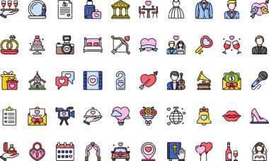 Düzenlenebilir Vuruşlarla Yüksek Kalite Vektör Simgeleri Koleksiyonu. Profesyonel ve Yaratıcı Projeler için ideal.