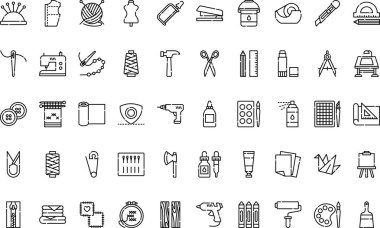 Taslaklar simgeleri basit vektör simgesi çizer. Web mobil UI ögesi için resimleme sembolü tasarım şablonu. 