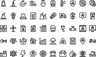 Düzenlenebilir Vuruşlu Yüksek Kaliteli Vektör Simgeleri Koleksiyonu. Profesyonel ve Yaratıcı Projeler için ideal.