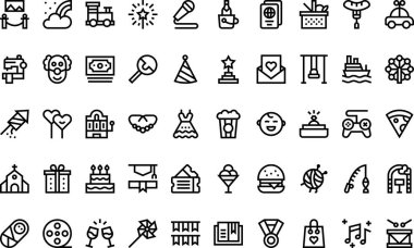 Düzenlenebilir Vuruşlu Mutluluk simgeleri Yüksek Kalite Vektör Simgeleri Koleksiyonu. Profesyonel ve Yaratıcı Projeler için ideal