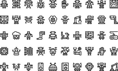 Düzenlenebilir Vuruşlu Yüksek Kalite Vektör Simgeleri Koleksiyonu simgeleri. Profesyonel ve Yaratıcı Projeler için ideal