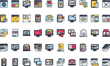 Karşılık tasarım simgeleri Düzenlenebilir Vuruşlu Yüksek Kalite Vektör Simgeleri Koleksiyonu. Profesyonel ve Yaratıcı Projeler için ideal.