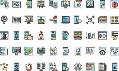 Düzenlenebilir Vuruşlu Kullanıcı deneyimi simgeleri Yüksek Kalite Vektör Simgeleri Koleksiyonu. Profesyonel ve Yaratıcı Projeler için ideal.