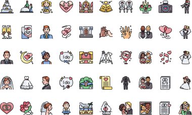 Düzenlenebilir Vuruşlarla Yüksek Kalite Vektör Simgeleri Koleksiyonu. Profesyonel ve Yaratıcı Projeler için ideal.