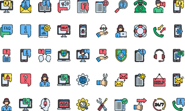 Düzenlenebilir Vuruşla Yüksek Kalite Vektör Simgeleri Koleksiyonunu Destekle. Profesyonel ve Yaratıcı Projeler için ideal.