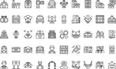 Web mobil UI ögesi için resimleme sembolü tasarım şablonu.