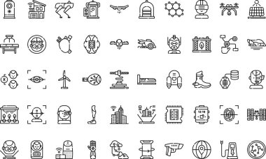  Web mobil UI ögesi için resimleme sembolü tasarım şablonu.