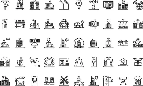  Web mobil UI ögesi için resimleme sembolü tasarım şablonu.