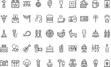  Web mobil UI ögesi için resimleme sembolü tasarım şablonu.