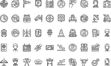  Web mobil UI ögesi için resimleme sembolü tasarım şablonu.