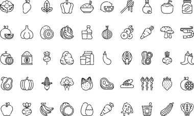  Web mobil UI ögesi için resimleme sembolü tasarım şablonu.