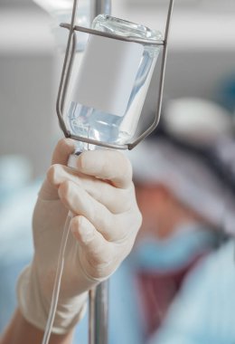 Surgery and emergency concept. Professional Medical Doctors Performing Surgery