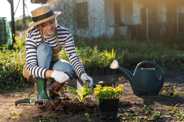 The concept of gardening and floristry as a hobby to get closer to nature