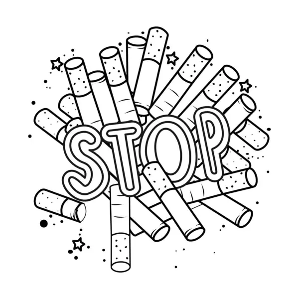 Nikotini bırak. Bir yığın sigara. Dünyada tütün günü yok. Sağlık kavramı