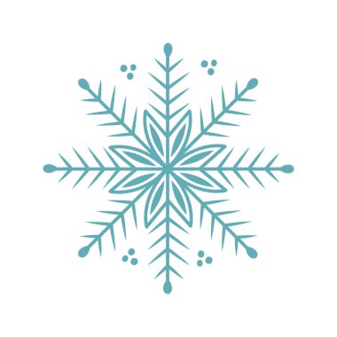Kar tanesi ikonu. Beyaz arka planda izole edilmiş. Düz kar simgeleri, siluetler. Noel afişi için güzel bir unsur, kart. Yeni yıl süsü