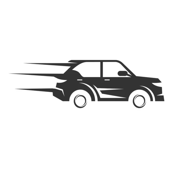 Αυτοκίνητο Λογότυπο Σχεδιασμό Έννοια Εικονογράφηση Εικόνα Μάρκα Ταυτότητα — Διανυσματικό Αρχείο
