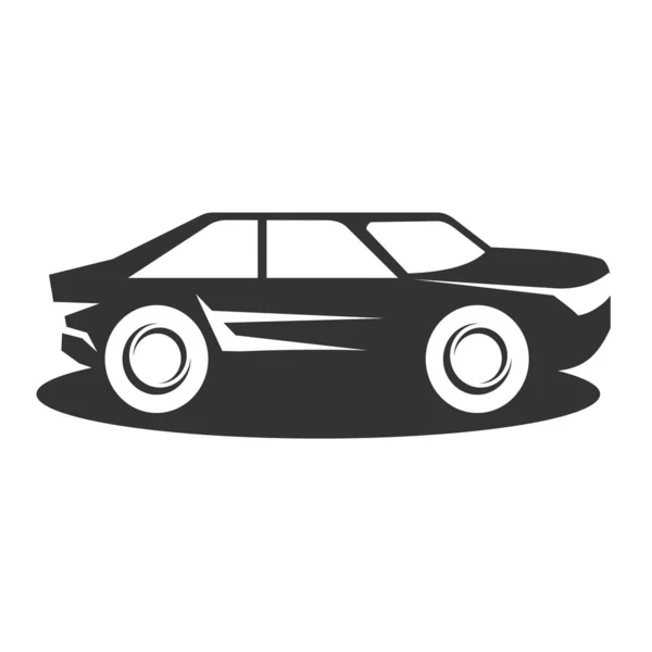 車のロゴデザインコンセプトイラストアイコンブランドアイデンティティ — ストックベクタ