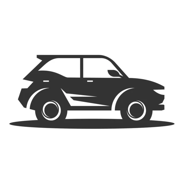 Αυτοκίνητο Λογότυπο Σχεδιασμό Έννοια Εικονογράφηση Εικόνα Μάρκα Ταυτότητα — Διανυσματικό Αρχείο
