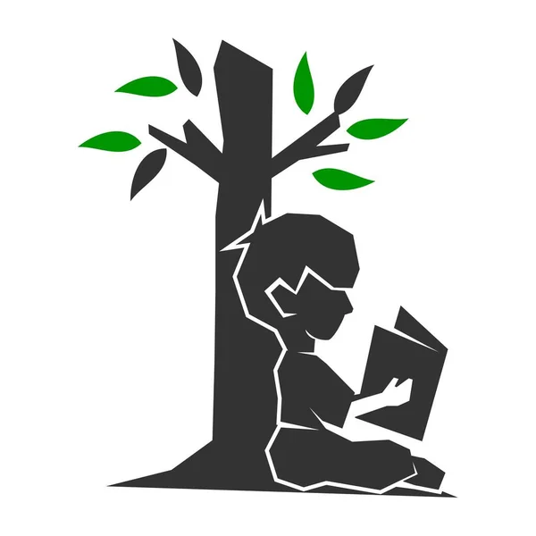 Wektor Logo Edukacji Dla Dzieci Wzór Logo Edukacji Koncepcja Projektu — Wektor stockowy