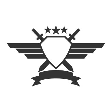 amblem boş şablon logosu Simge Tanımlama Markası Kimliği