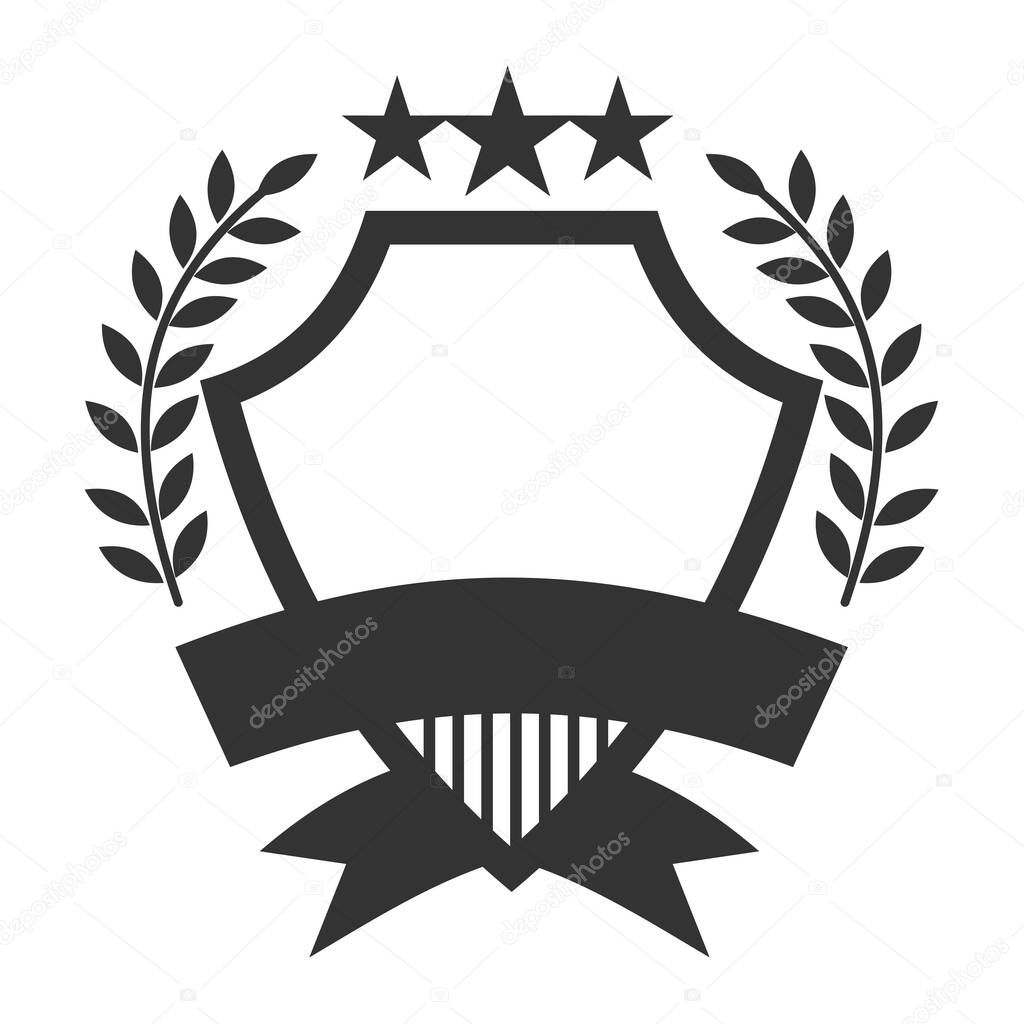 Emblem blank template logo Icon Illustration Brand Identity