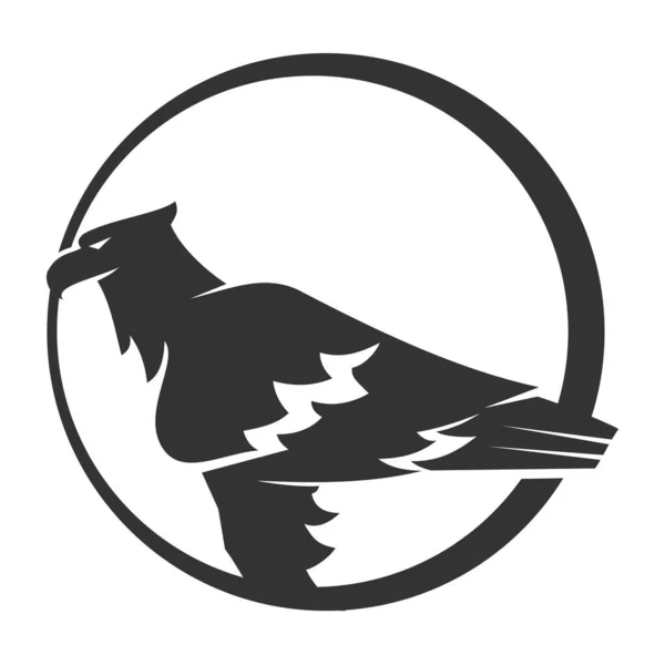Kartal Logo Vektörü Hayvan Tasarımı Simge Tanımlama Markası Kimliği — Stok Vektör