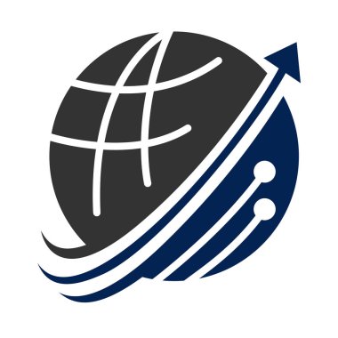 Teknoloji küresel logo şablonu Simge Resimlendirme Markası Kimliği