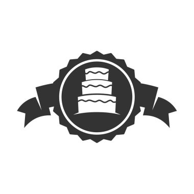 Fırın logosu simge resimli marka kimliği şablonu