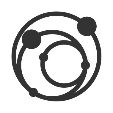 Global Ağ Logosu. Teknoloji Logosu. Yazılım Logosu Tasarımı. İnternet Vektörü Sembol Simgesi Simgesi