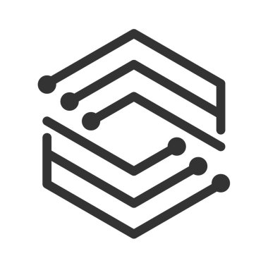 Technology logo template Icon Illustration Brand Identity.Isolated and flat illustration. Vector graphic