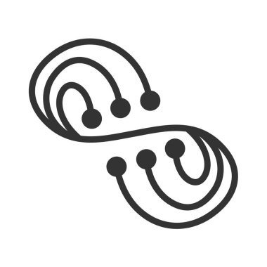 Technology logo template Icon Illustration Brand Identity.Isolated and flat illustration. Vector graphic